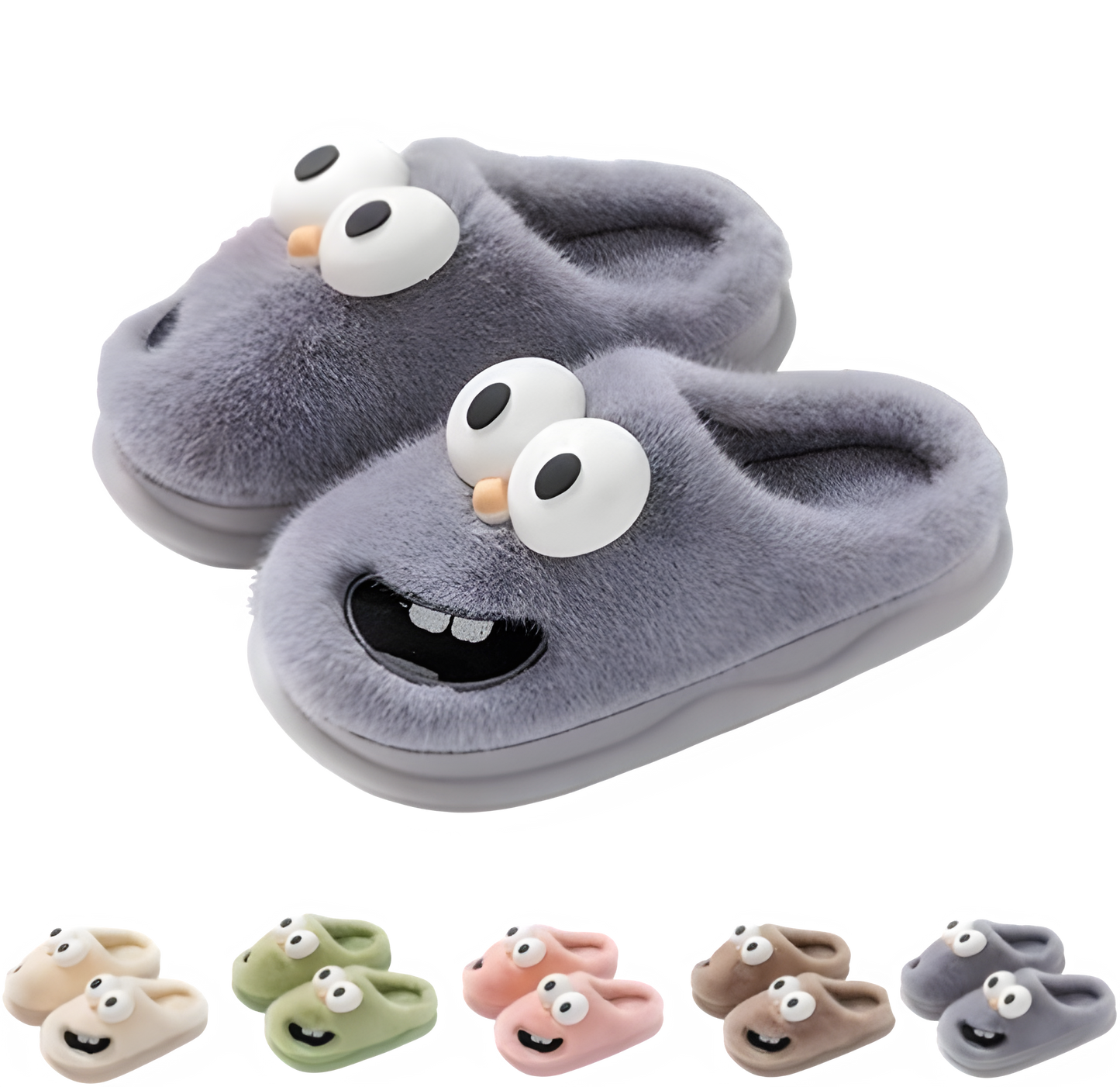 SoleMates™ Fluffy Slippers